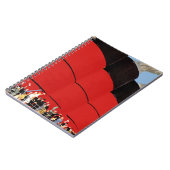 Vintage Kreuzfahrtpassagiere Abschied nehmen Notizblock (Linke Seite)