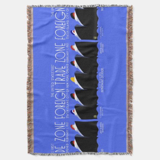 Vintage Kreuzfahrtschiffe Art Deco Poster Decke (Vorderseite Vertikal)