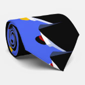 Vintage Kreuzfahrtschiffe Art Deco Poster Krawatte (Gerollt)