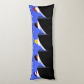 Vintage Kreuzfahrtschiffe Art Deco Poster Seitenschläferkissen (Rückseite (Vertikal))