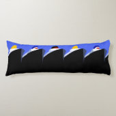 Vintage Kreuzfahrtschiffe Art Deco Poster Seitenschläferkissen (Vorderseite)