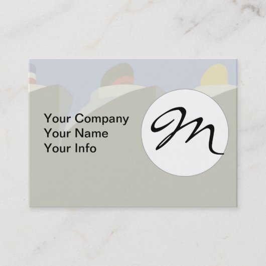 Vintage Kreuzfahrtschiffe Art Deco Poster Visitenkarte (Vorderseite)