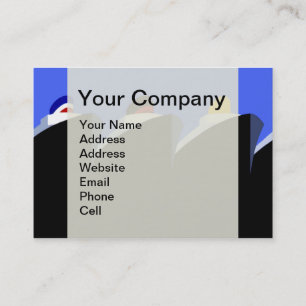 Vintage Kreuzfahrtschiffe Art Deco Poster Visitenkarte