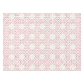 Vintage Kreuzstickerherzen Tischdecke (Vorderseite (Horizontal))