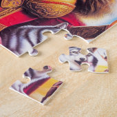 Vintage Kriegerin der Wikinger Puzzle (Seite)