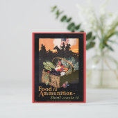 Vintage Kriegspostkarten, Vintage Kriegspostkarten Postkarte (Stehend Vorderseite)