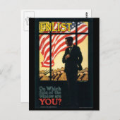 Vintage Kriegspostkarten, Vintages Postkarten (Vorne/Hinten)