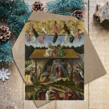 Vintage Krippe Sandro Botticelli Weihnachten
