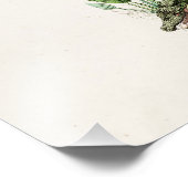 Vintage Krokodil-Illustration des Alligator 1800 Fotodruck (Ecke)