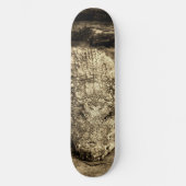 Vintage Krokodil Skateboard (Vorderseite)