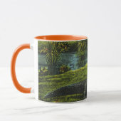 Vintage Krokodile, Meereslebewesen Reptilien Tasse (Links)