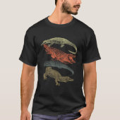 Vintage Krokodile Retro Crocodile T Shirt (Vorderseite)
