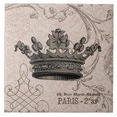 Vintage Kronen… Fliese (Vorderseite)