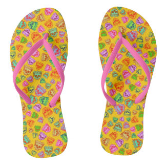 Vintage Kronenschnecken Badesandalen
