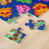 Vintage Kronenschnecken Puzzle (Seite)