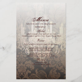 Vintage Kronleuchter-Hochzeit