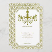 Vintage Kronleuchter-Hochzeit (Vorne/Hinten)