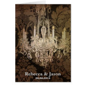 Vintage Kronleuchter-Hochzeit (Vorne)