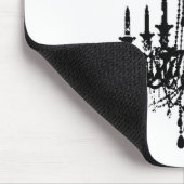 vintage Kronleuchterdesign Mousepad (Ecke)