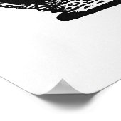 Vintage Krönungsabbildung Poster (Ecke)