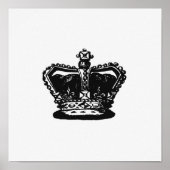 Vintage Krönungsabbildung Poster (Vorne)