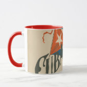 Vintage Kuba-Libre-Reise Tasse (Links)