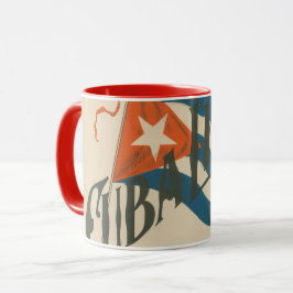 Vintage Kuba-Libre-Reise Tasse