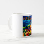 Vintage Kuba-Reise Kaffeetasse (Vorderseite Links)