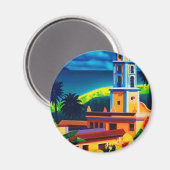 Vintage Kuba-Reise Magnet (Vorderseite/Rückseite)