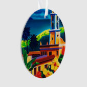 Vintage Kuba-Reise Ornament (Vorderseite)