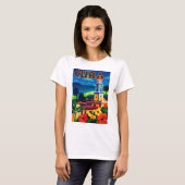 Vintage Kuba-Reise T-Shirt (Vorne ganz)