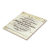 Vintage Küche Fliese (Seite)