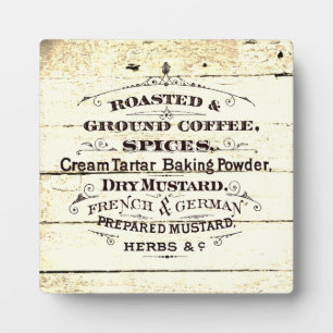 Vintage Küche Fotoplatte