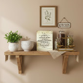 Vintage Küche Fotoplatte