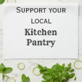 Vintage Küche Pantry Küche Handtuch (Gefaltet)