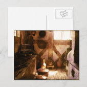 Vintage Küche, Postkarte (Vorne/Hinten)