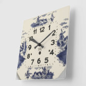 Vintage Küche Quadratische Wanduhr (Winkel)