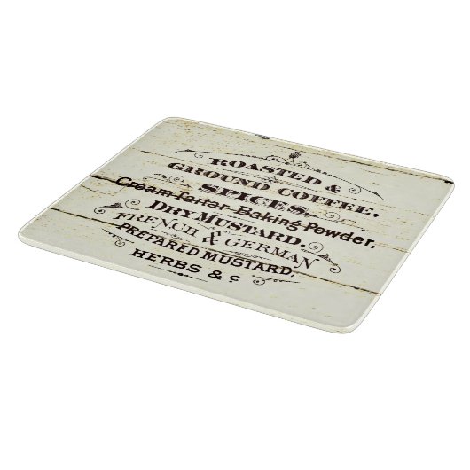 Vintage Küche Schneidebrett (Ecke)