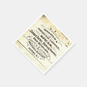 Vintage Küche Serviette (Ecke)