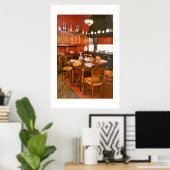 Vintage Küchengestaltung Poster (Heimbüro)