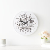 Vintage Küchenquote Acrylmauer Große Wanduhr (Zuhause)