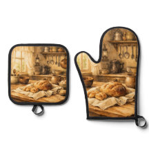 Vintage-Küchenschürze im Landhausstil