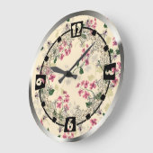 Vintage Küchenuhr Große Wanduhr (Winkel)