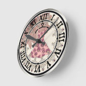 Vintage Küchenuhr Runde Wanduhr (Winkel)