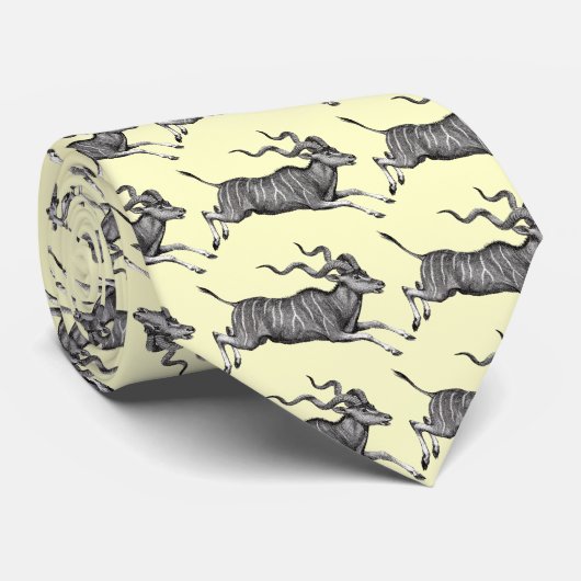 Vintage Kudu Krawatte (Gerollt)