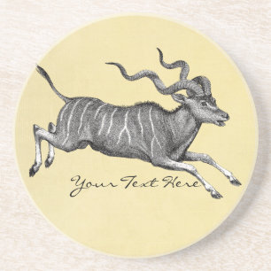 Vintage Kudu Untersetzer
