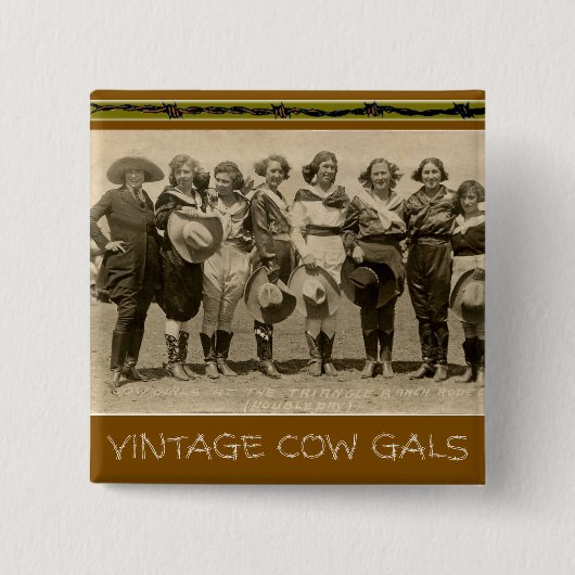 "Vintage Kuhgals" Button (Vorderseite)