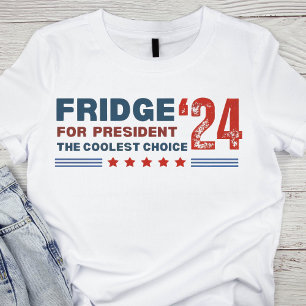 Vintage-Kühlschrank für den Präsidenten T-Shirt