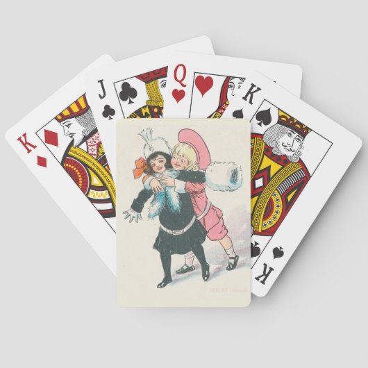 Vintage Kumpel Spielkarten (Rückseite)