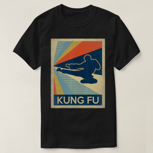 Vintage kung fu T-Shirt (Design vorne)